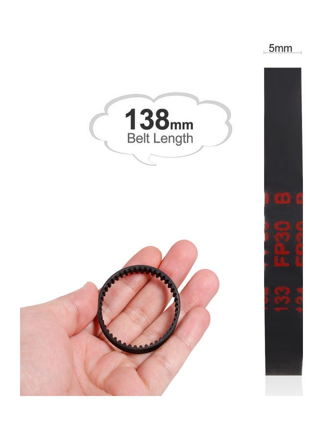 2-Piece Transmission Drive Belts 1.38cm