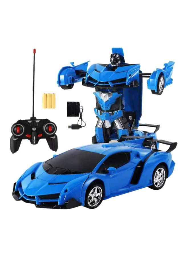 2-In-1 Remote Control Car And Transformation Robot Model Kit