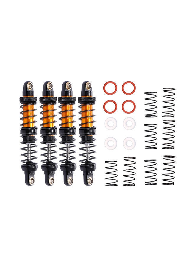 4-Piece Adjustable Shock Absorber Damper Rc Car Set