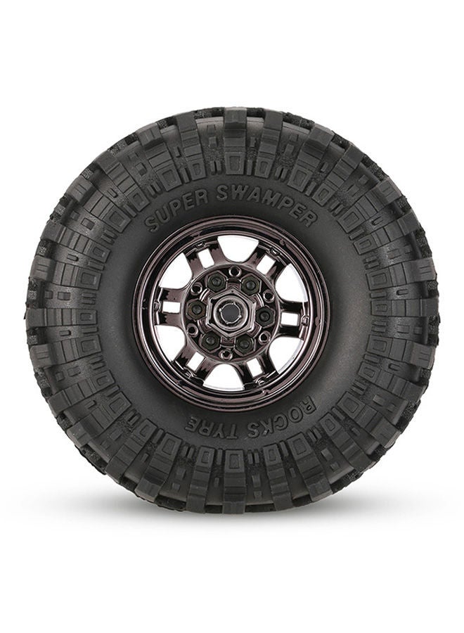 4-Piece Rock Terrain Truck Tyre For RC Cars