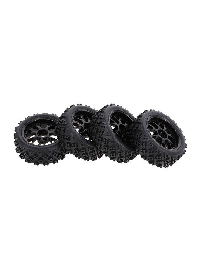 4-Piece Star Tread Buggy Tyre Set For Redcat Traxxas RM10570B