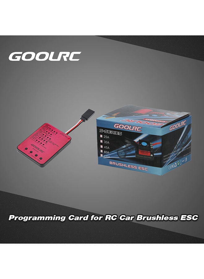 RC Car ESC Programming Card S-120A