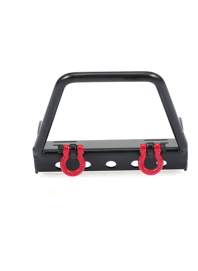 Steel Front Bumper Trapezoid Bull Bar With Shackles Set