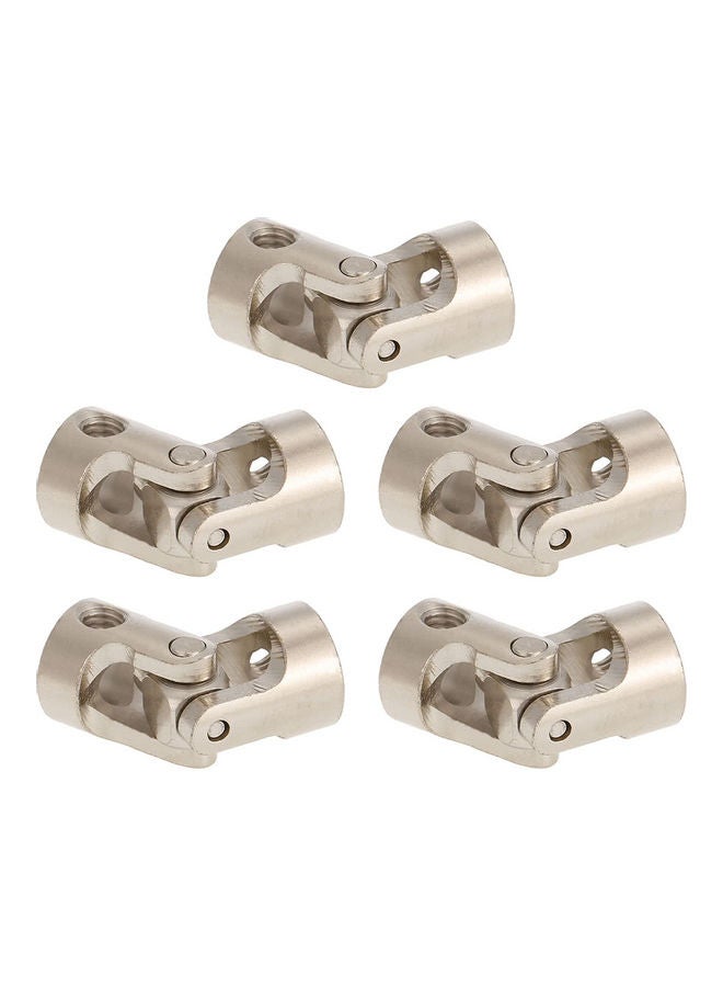 5-Piece Stainless Steel Universal Joint Cardan Couplings Set