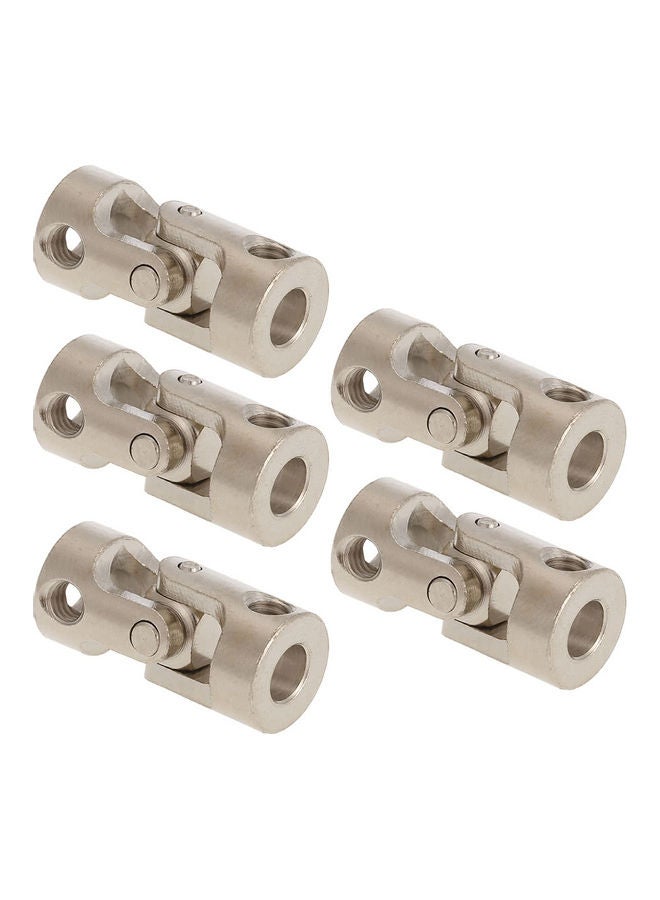 5-Piece Stainless Steel Universal Joint Cardan Couplings Set