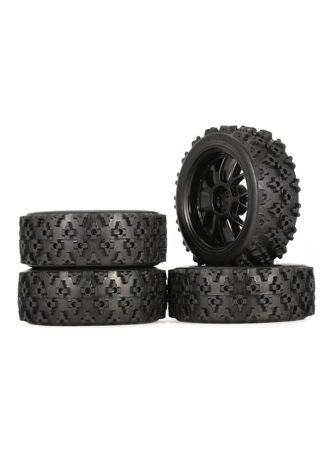 4-Piece Of Star Off-road Wheel Rim And Tires 14 x 3.5cm