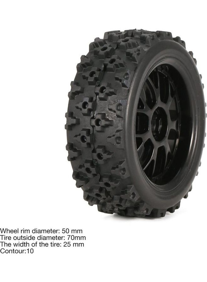 4-Piece Of Star Off-road Wheel Rim And Tires 14 x 3.5cm