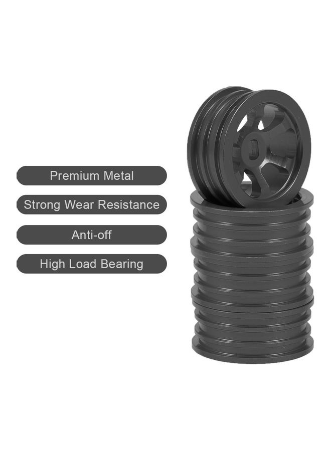 4-Piece Metal Wheel Hub 1/28 RC Car Kit Set