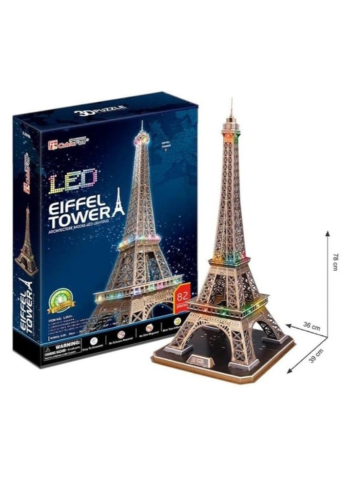 Eiffel Tower 82 Pieces,3D Puzzles