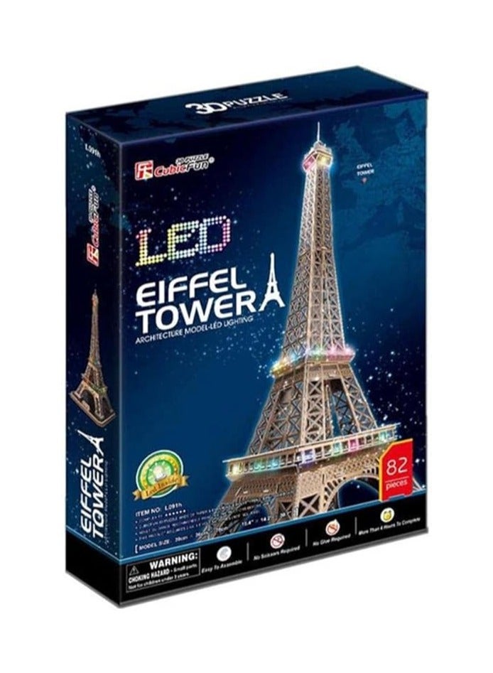 Eiffel Tower 82 Pieces,3D Puzzles