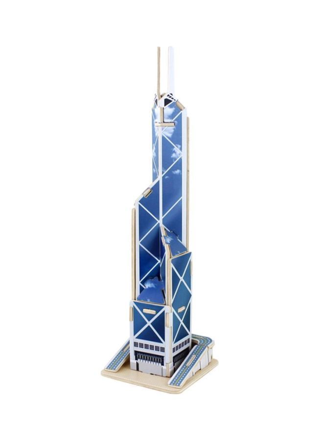 3D DIY Mini Wooden Building Bank of China Tower Puzzle 76x340x76cm