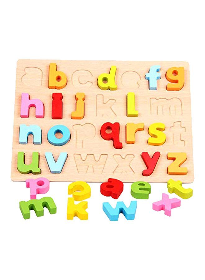 Wooden Alphabet Puzzles Toy