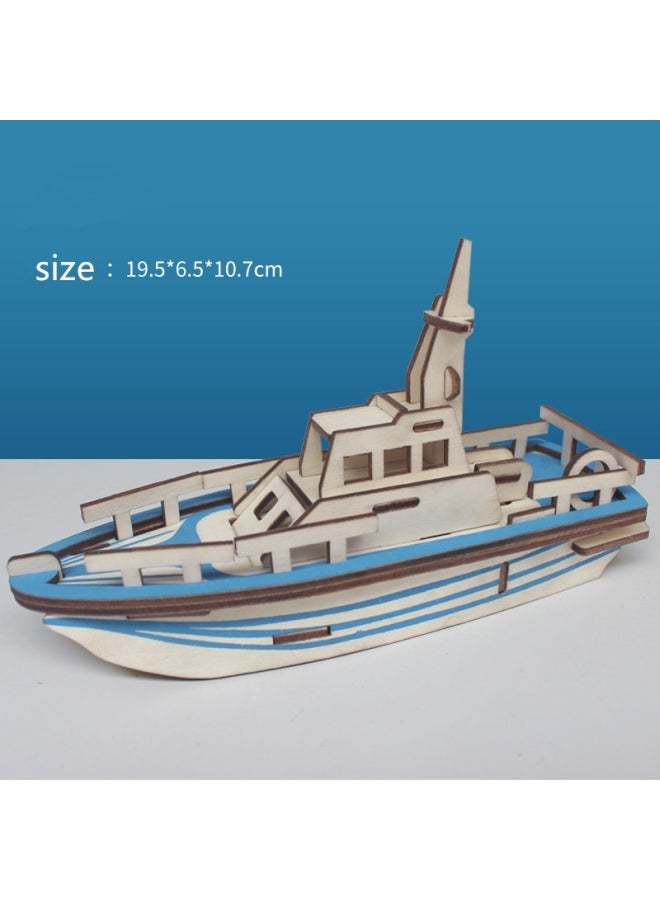 3D Ship Puzzle 19.5x10.7x6.5cm