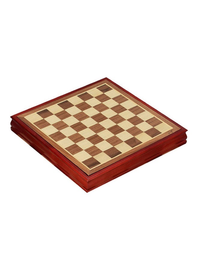 Grade Wooden Folding Middle Chess Set