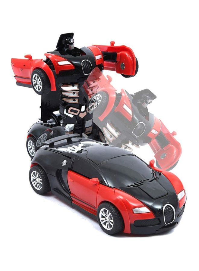 Battery Operated Converting Car To Robot Toy