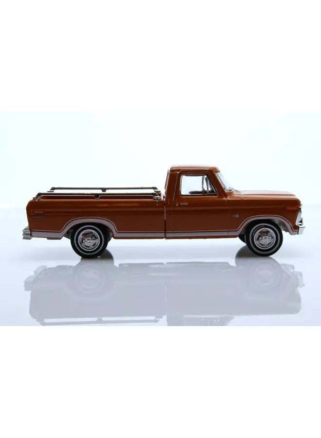 1:24 Scale 1979 Ford F-150 Pickup Truck Diecast Model Brown Vintage Classic Replica