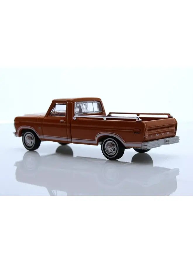 1:24 Scale 1979 Ford F-150 Pickup Truck Diecast Model Brown Vintage Classic Replica