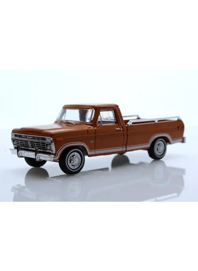 1:24 Scale 1979 Ford F-150 Pickup Truck Diecast Model Brown Vintage Classic Replica