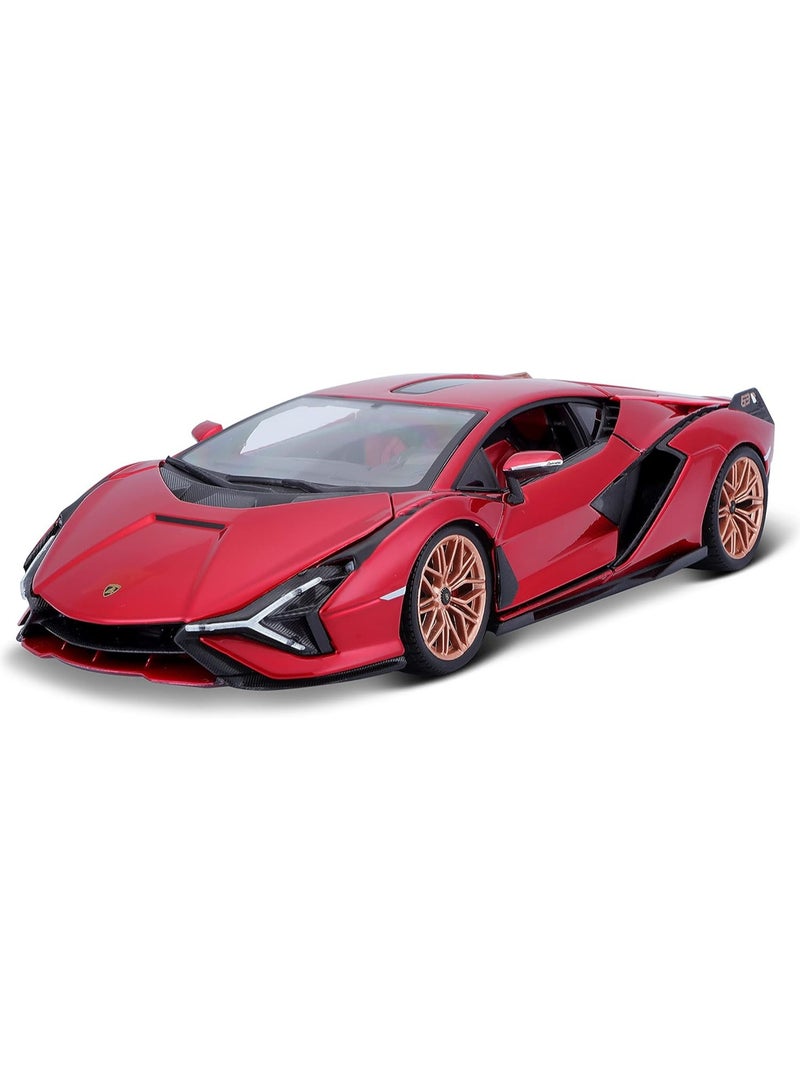 Elegant 1:18 Scale Lamborghini Sián FKP 37 Diecast Car - Detailed Model for Collectors and Enthusiasts