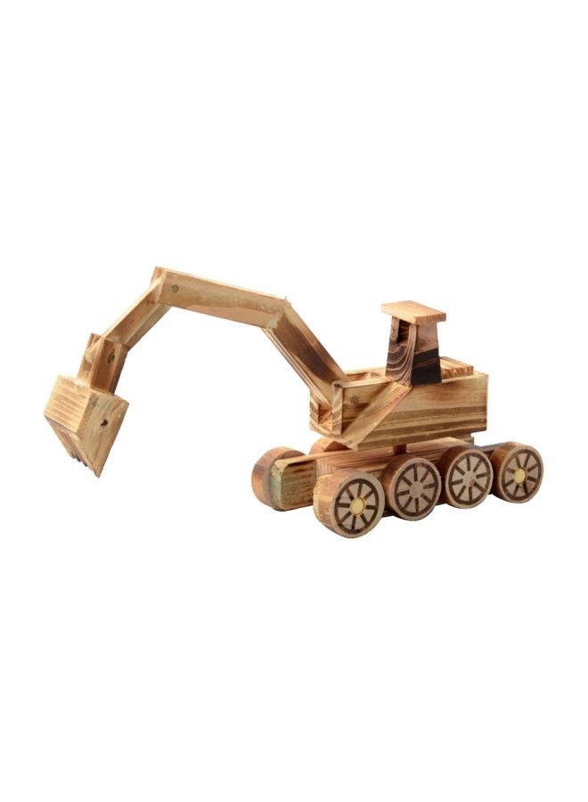 Wooden Vehicle ABC009 Brown