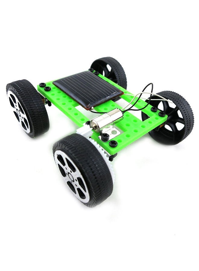 Mini Handmade Solar Powered Toy Children Educational Gadget Hobby DIY Car Kit