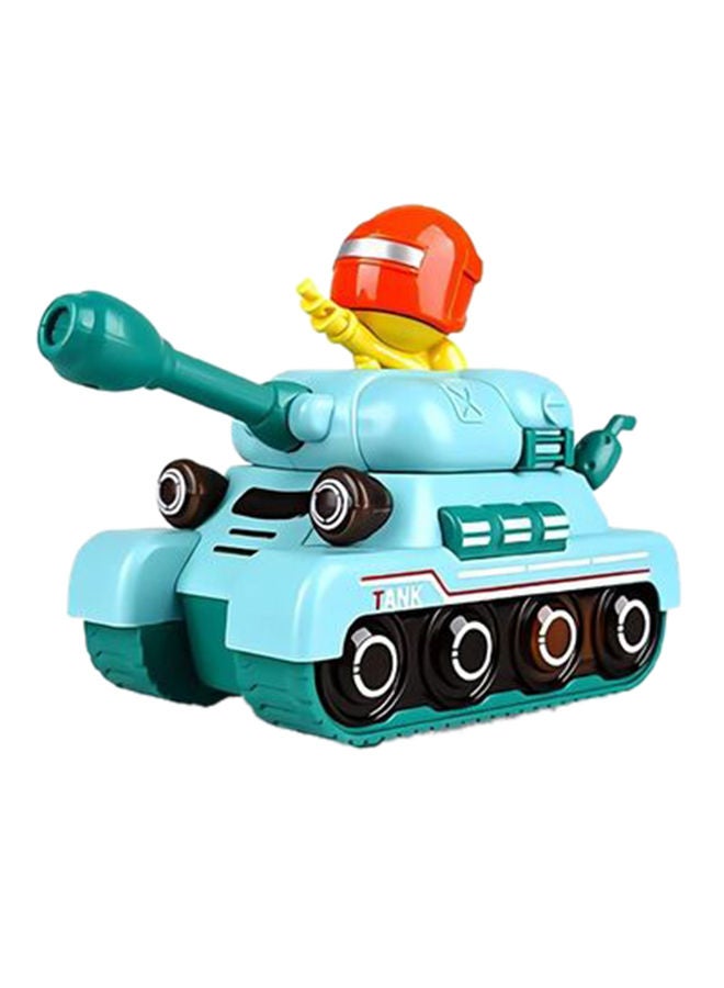 Tank Toy With Light & Sound green 14x10cm