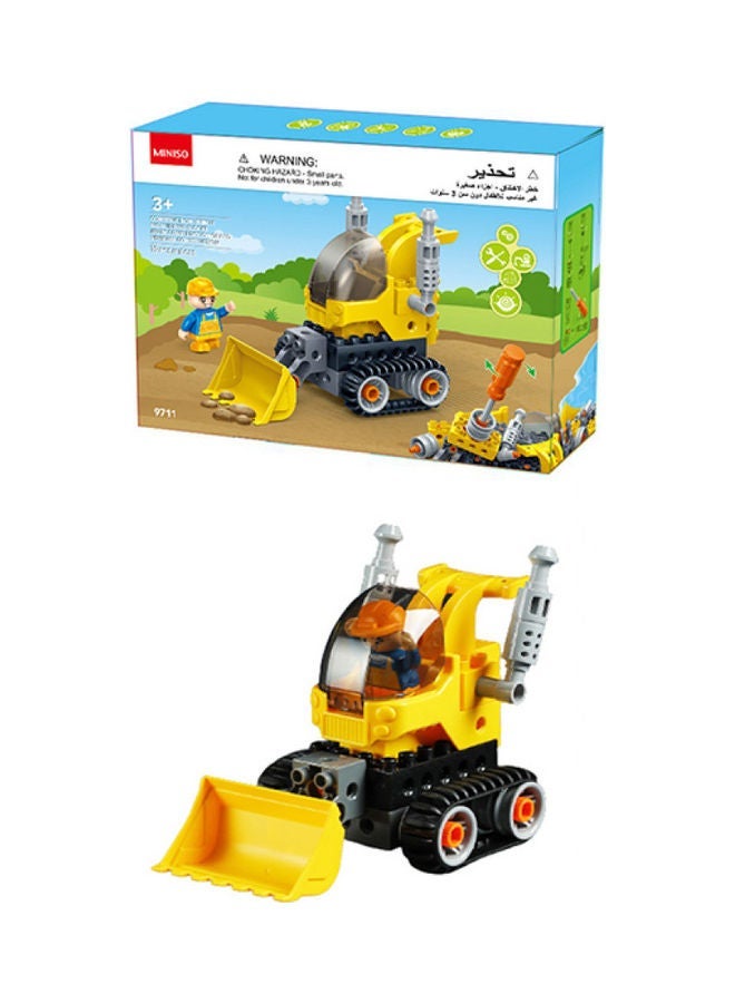 Bulldozer Toy For Kids multicolour 29x7x19cm