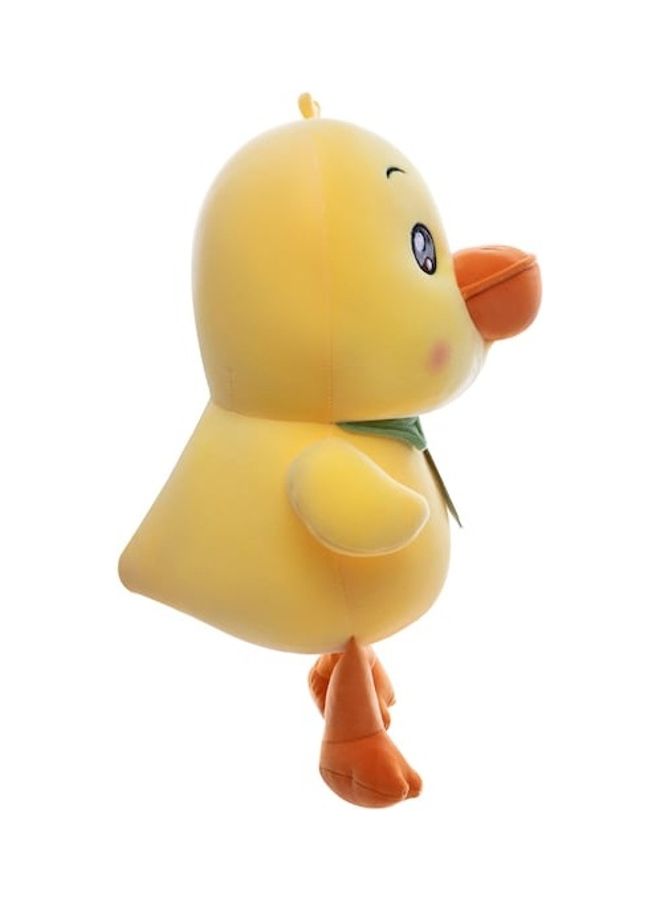 Duck Shape Tie Decorated Plush Toy M