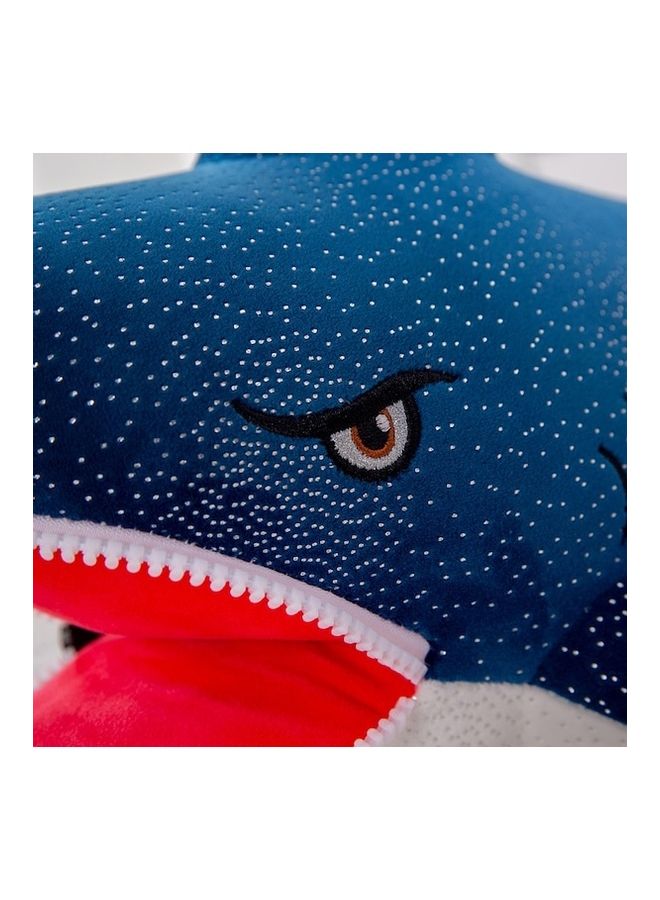 Shark Pattern Soft Stuffed Toy