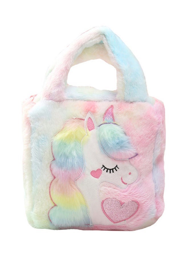 Kids Unicorn Plush Toddler Backpack 26 x 26cm