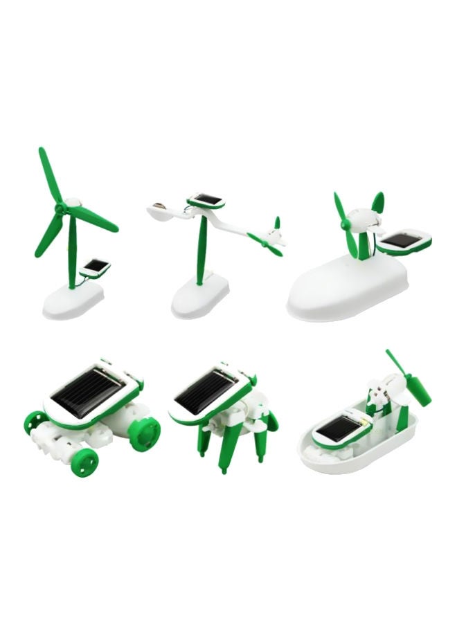 6-In-1 DIY Solar Power Robotic Model Assembly Toy Kit