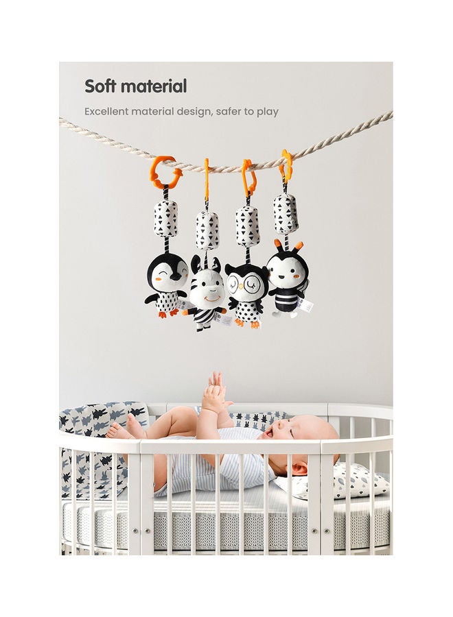 4-Piece Hanging Rattle Toys