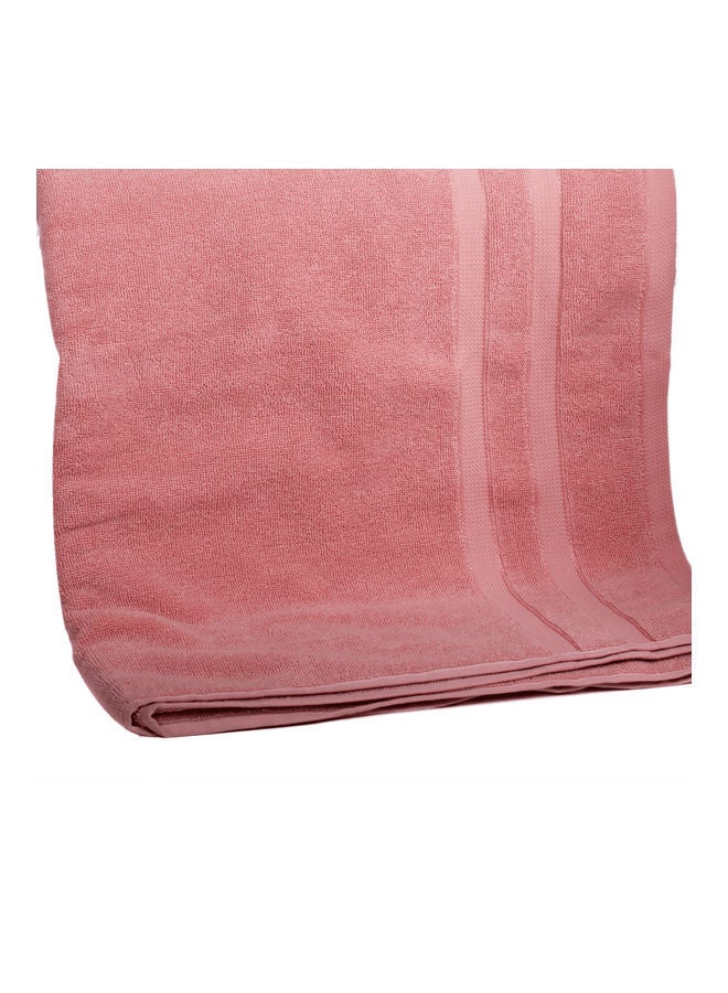 Pure Cotton Bath Towel Pink 80x160cm