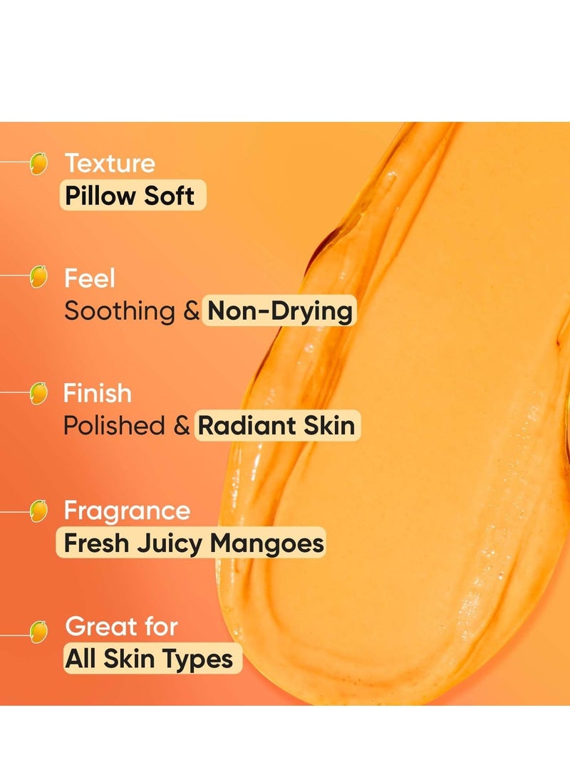 Dot & Key Mango Detan Tan Removal Clay Mask | Clay Mask for Face with Glycolic & Lactic | Great for All Skin Types | Fresh Juicy Mango Fragrance | 70gm