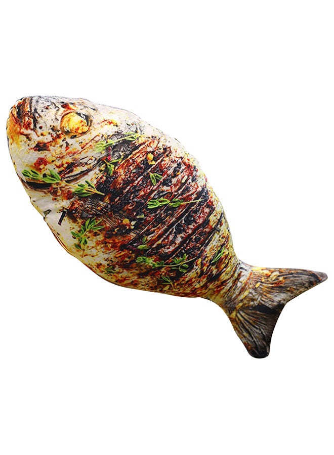 Grilled Fish Pillow Cotton Multi-Colour