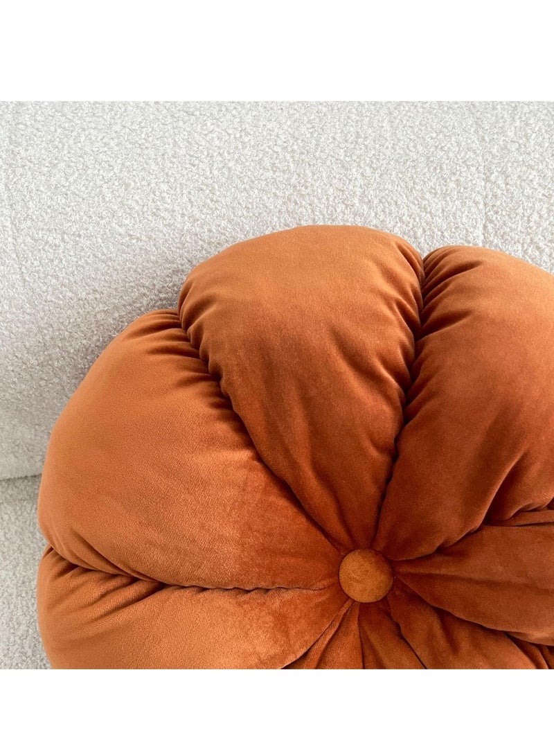 Soft Window Cushion Soft Lovely Pumpkin Chair Sofa Pillow Handmade Suitable for Office Staff and Students Throw Pillows