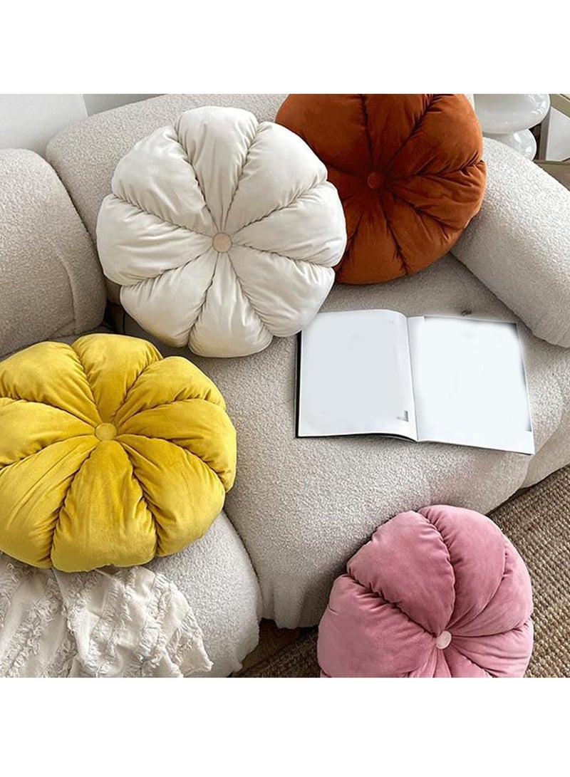 Soft Window Cushion Soft Lovely Pumpkin Chair Sofa Pillow Handmade Suitable for Office Staff and Students Throw Pillows