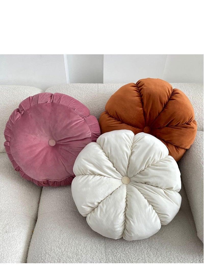 Soft Window Cushion Pumpkin Chair Sofa Pillow Handmade Suitable for Office Staff and Students Throw Pillow