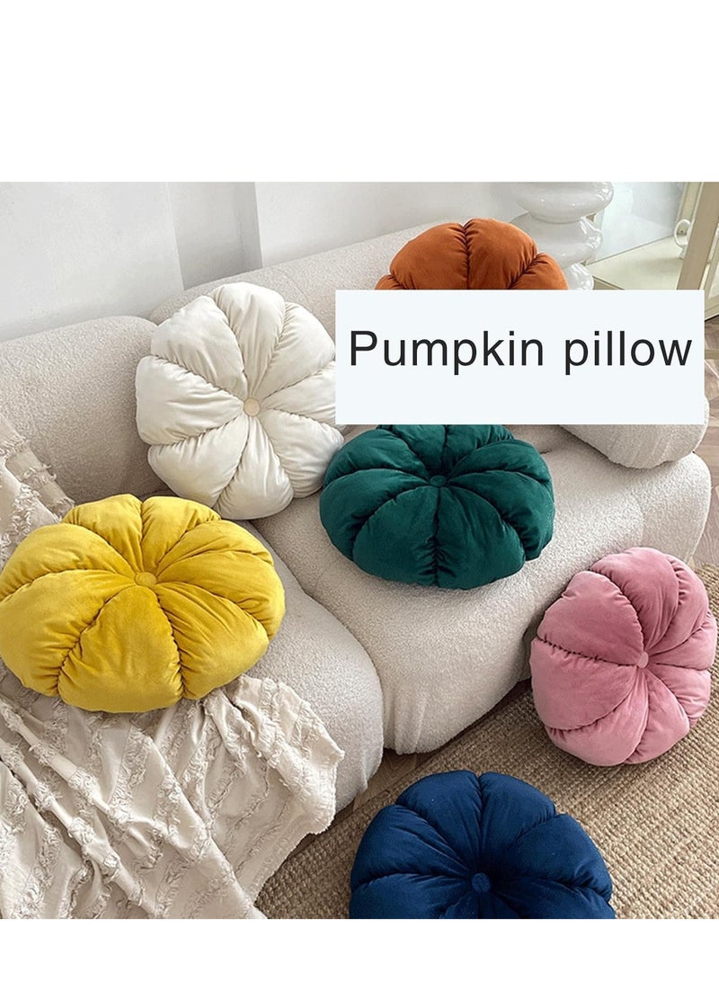 Soft Window Cushion Pumpkin Chair Sofa Pillow Handmade Suitable for Office Staff and Students Throw Pillow