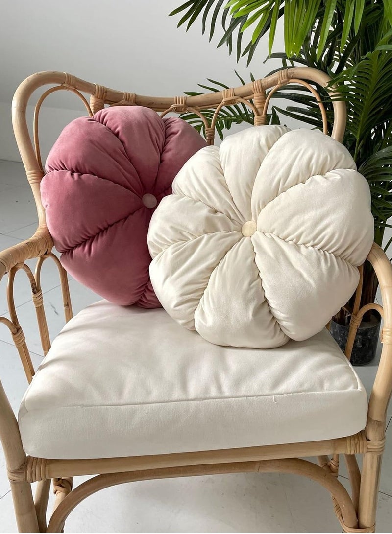 Soft Window Cushion Pumpkin Chair Sofa Pillow Handmade Suitable for Office Staff and Students Throw Pillow