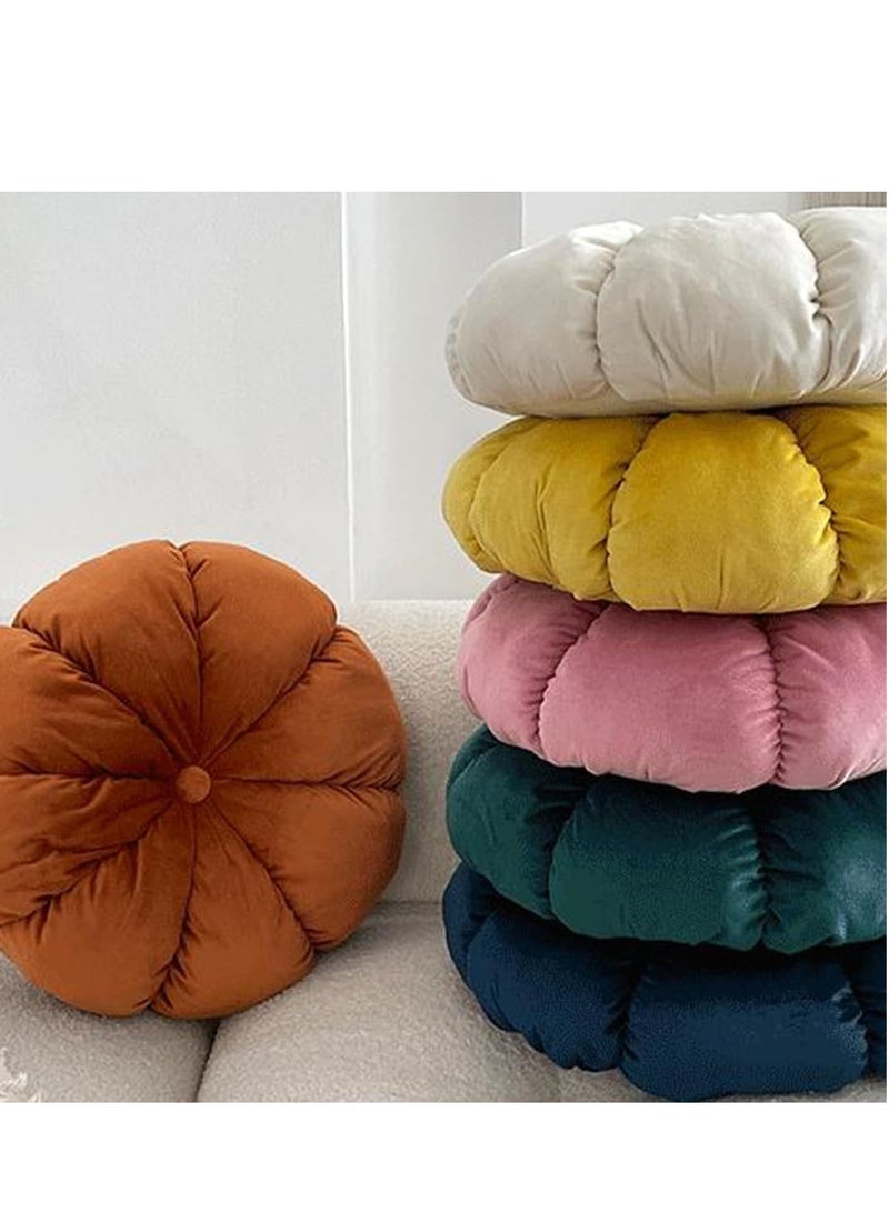 Soft Window Cushion Pumpkin Chair Sofa Pillow Handmade Suitable for Office Staff and Students Throw Pillow