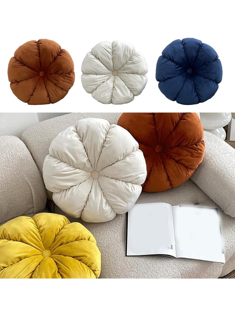 Soft Window Cushion Pumpkin Chair Sofa Pillow Handmade Suitable for Office Staff and Students Throw Pillow