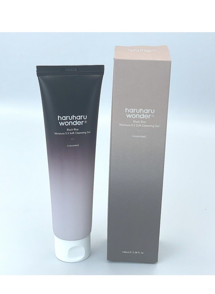 haruharu Wonder Black Rice Moisture 5.5 Soft Cleansing Gel 100 ml