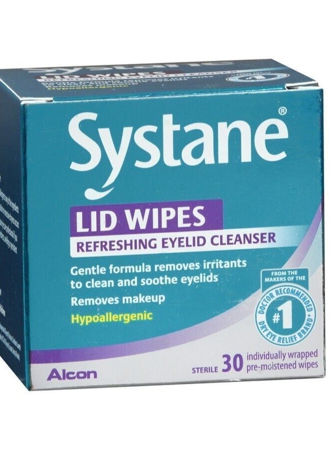 Systane Lid Wipes, 30 Count