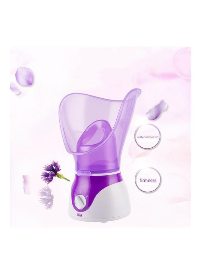 Moisturizing Facial Steamer Purple/White 18.6x26.7x16.6cm