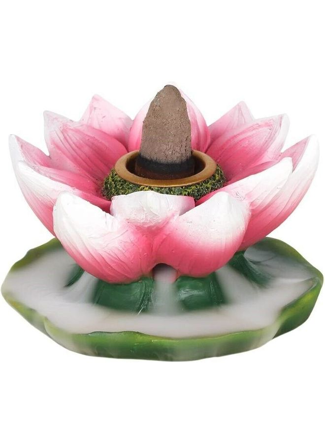 Lotus Backflow Incense Burner Multicolour 30grams