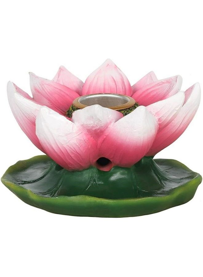 Lotus Backflow Incense Burner Multicolour 30grams