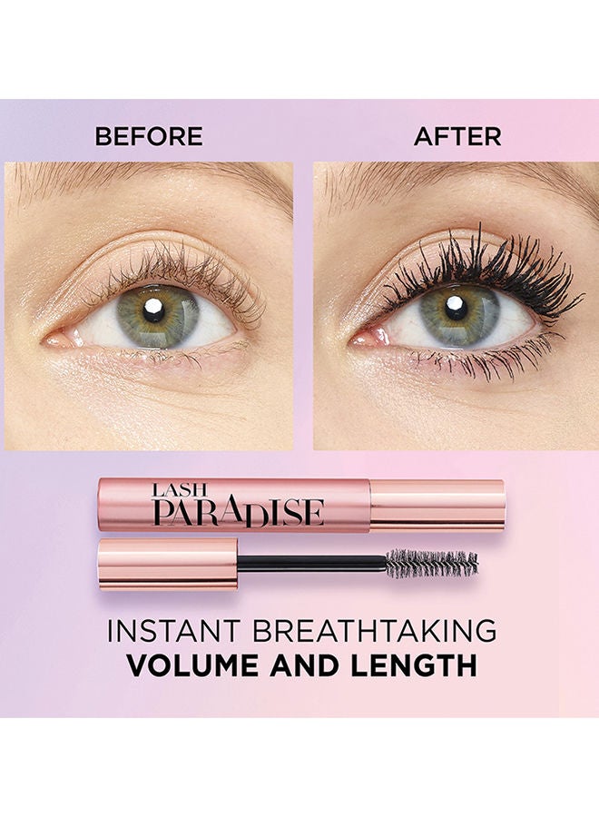 3x Lash Paradise Mascara 01 Black with Castor Oil