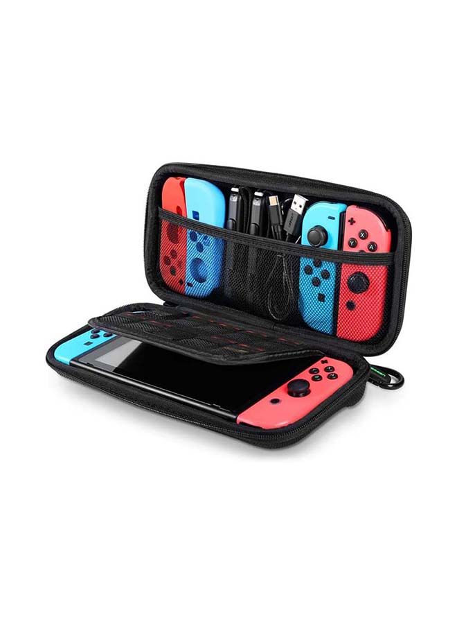 Case for Nintendo Switch Shockproof Waterproof Cover Carrying Sleeve Compatible with Console Travel Bag Carved soft Liner