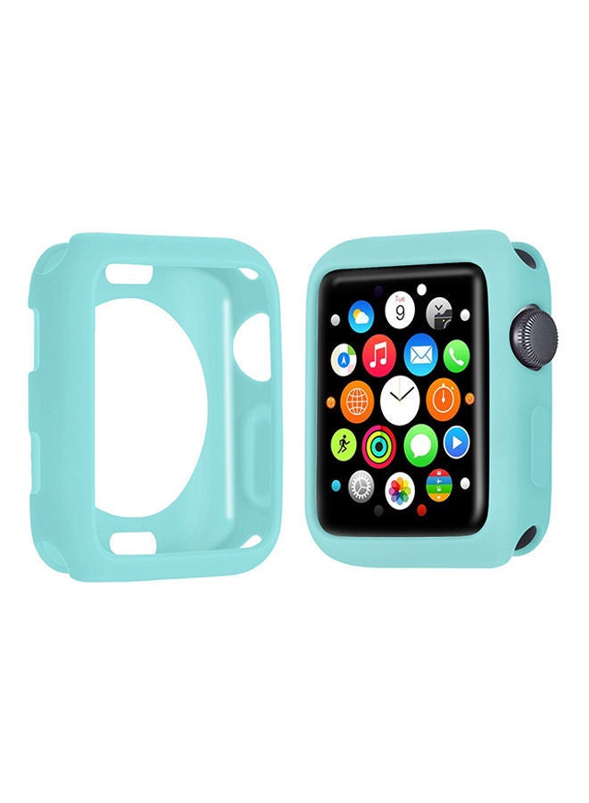 Protective Case Cover For Apple Watch Series 1/2/3 42mm Light Blue